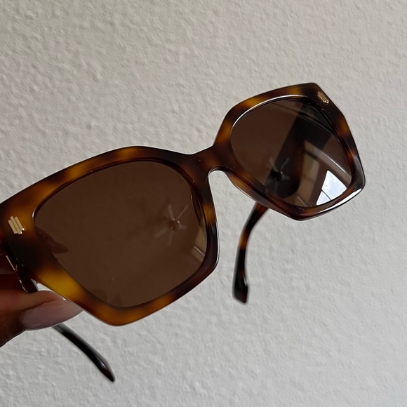 Fendi Brown Tortoiseshell Sunglasses